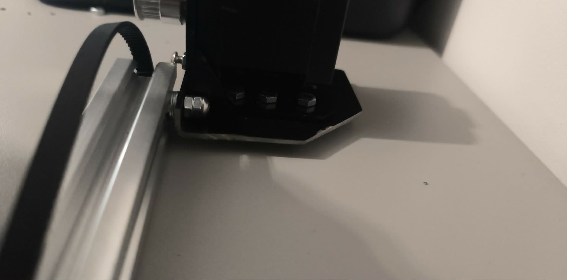 GuitarMicBot microphone mount bracket