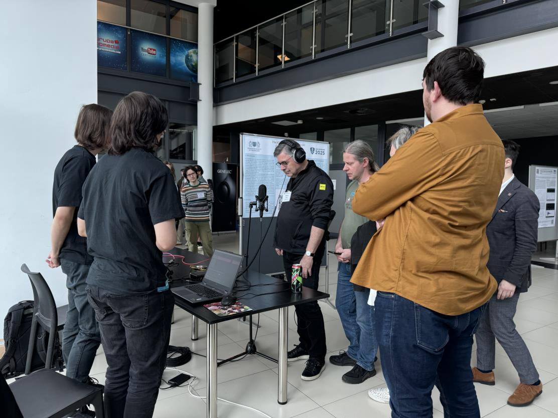 HackField live demo at AES Europe 2025